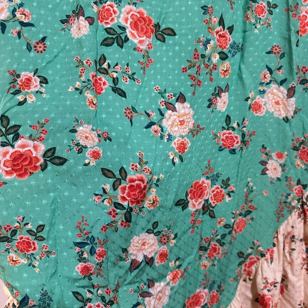 Anthropologie X Farm Rio Floral Skirt - Picture 2 of 2